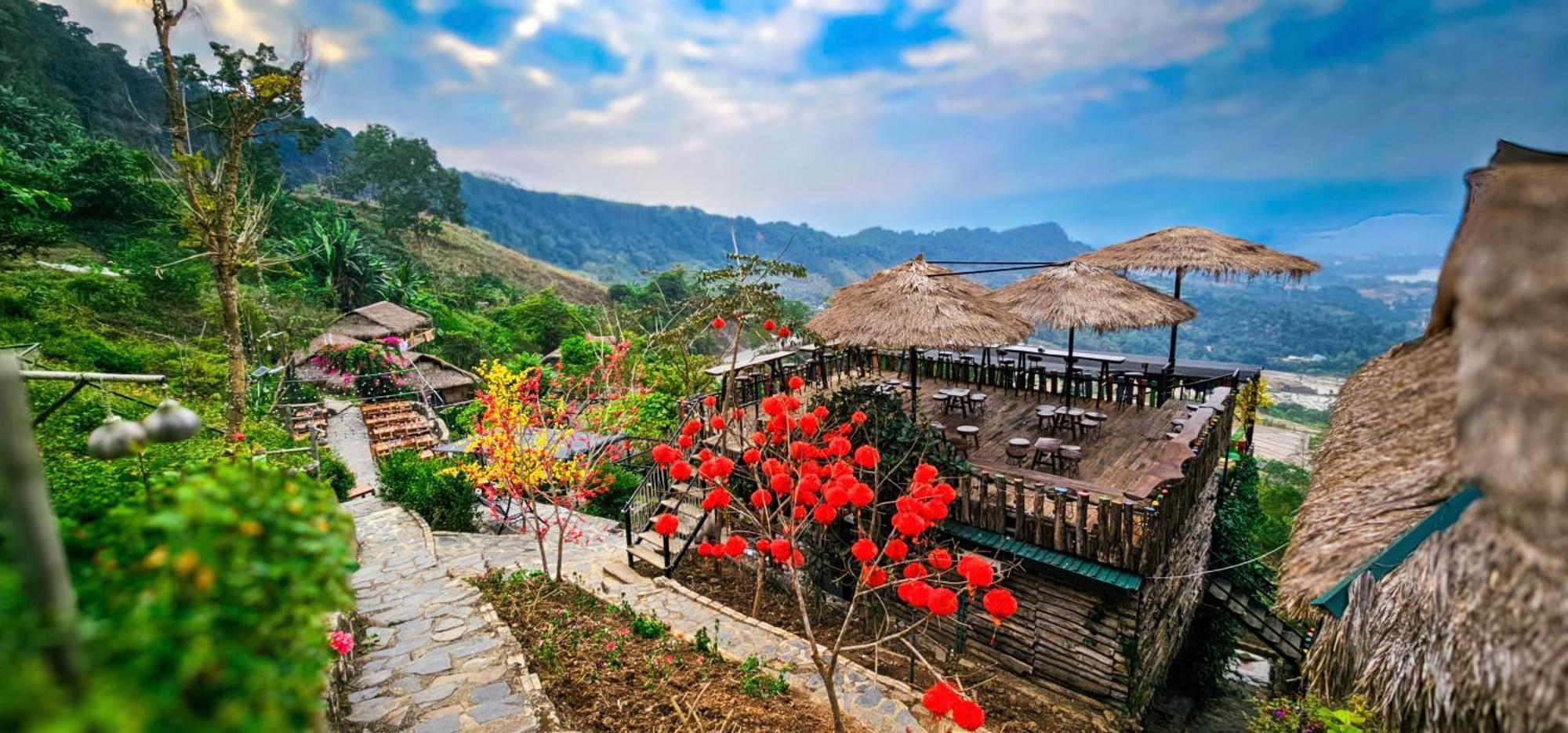 Ecolodge Ke Nenh Dien Bien Ban Hin Lom Buitenkant foto