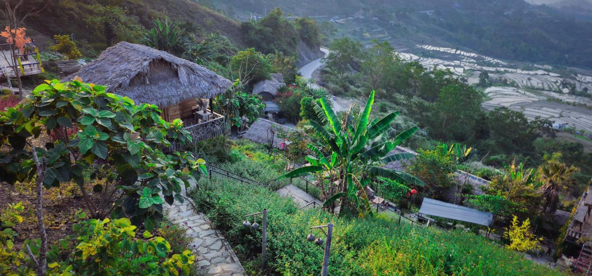 Ecolodge Ke Nenh Dien Bien Ban Hin Lom Buitenkant foto